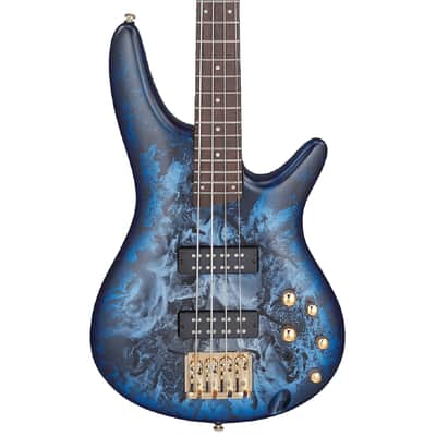 Ibanez SR300EDXCZM SR Standard 4-String Bass - Cosmic Blue Frozen Matte image 1