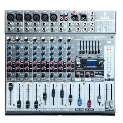 BEHRINGER XENYX 1222FX 16 INPUT MIXER & INTERFACE image 1