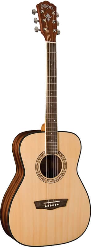 Washburn Apprentice F5 Folk Acoustic Guitar 2021 Natural Gloss (OPEN BOX) image 1