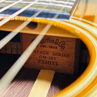 Martin Vintage Series OM-28V sunburst image 13