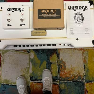 Orange Orange Rockerverb 50 MKII 2x12 Limited Edition 2014 2014 - Blanco image 3