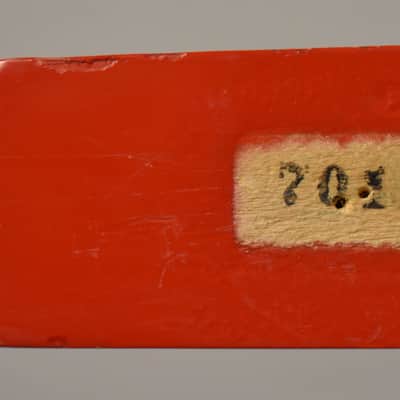 1960's Danelectro 12-String Prototype Neck Red w/Box image 5