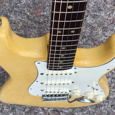 Fender Stratocaster 1976 - Blonde see trough body, Rosewood Fingerboard image 4