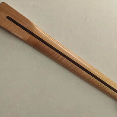 Flamed Maple TL Guitar Neck, 21-Frets image 8