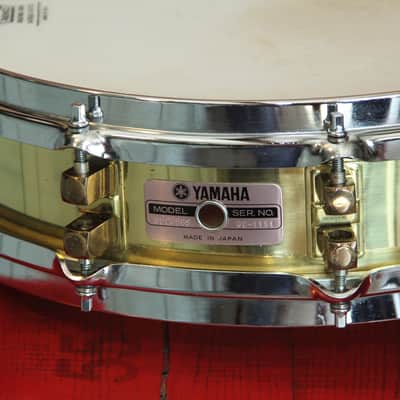 Yamaha SD935BS SD-493 14x3.5" Brass Piccolo Snare Drum 1987-1996 - Brass Bild 2