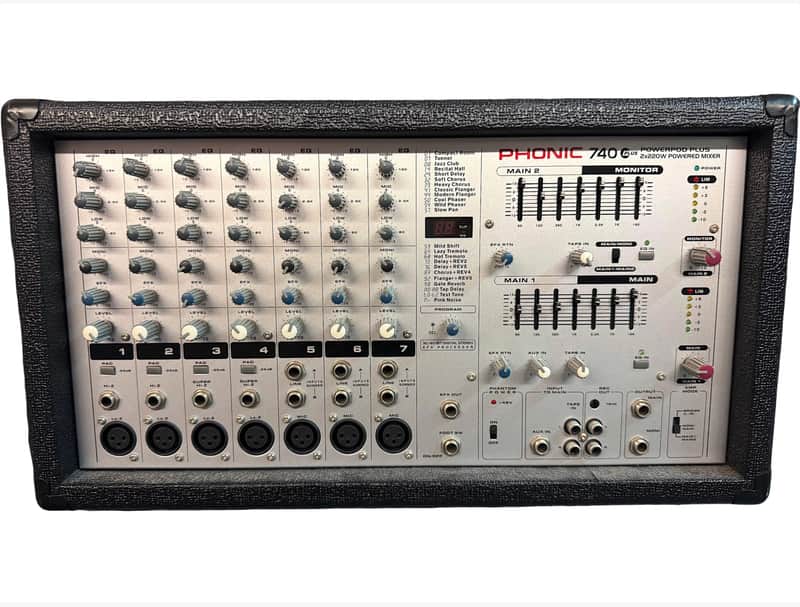 Phonic 740 Plus Powerpod Plus Mixer (Used) image 1