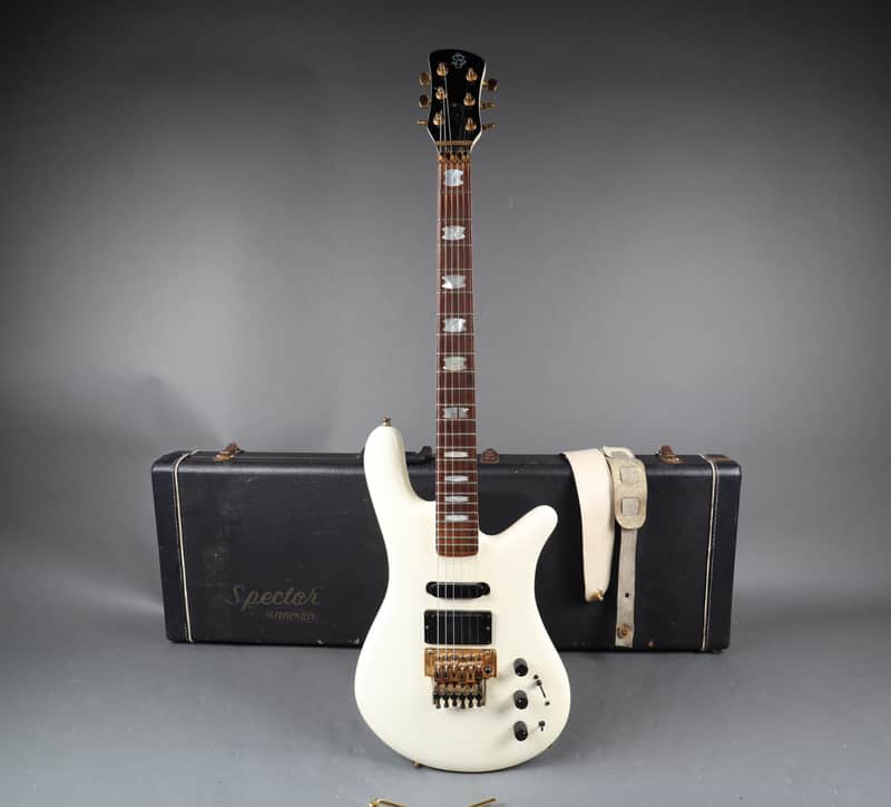 Spector USA NS-6 (Kramer Era) White with Original Hardshell Case image 1