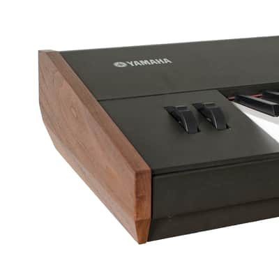 Replacement End Caps for Yamaha S90xs / S90es / S90 S70xs Synthesizer Keyboard | Black Walnut Wood image 2