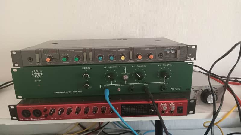 Boss DE-200 Digital Delay 1984 - Black image 1