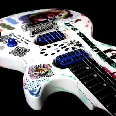 Custom Painted and Upgraded Epiphone LP Special ll LE with Matching Headstock image 15