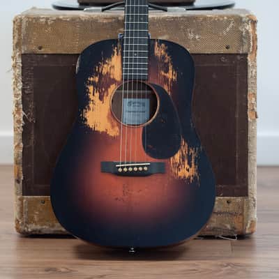 Martin Dreadnought Junior Street Legend - in Aged Vintage Sunburst image 5