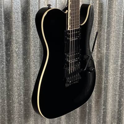 ESP LTD Eclipse '87 Seymour Duncan Floyd Rose Black Guitar LECLIPSE87BLK & Case #1109 Used imagen 5