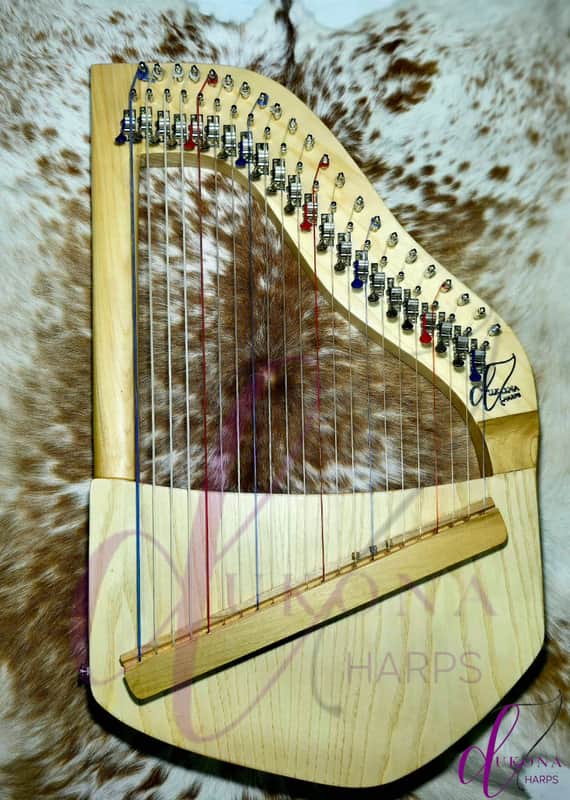 Dukona 22-Strings Airplane Cabin Fit Lyre Harp (Maple) 2026 - Maple image 1