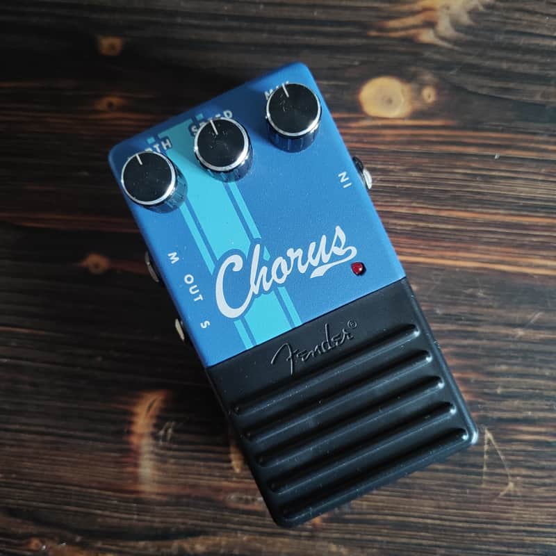 Fender Chorus Stereo Pedal Rare - Blue image 1