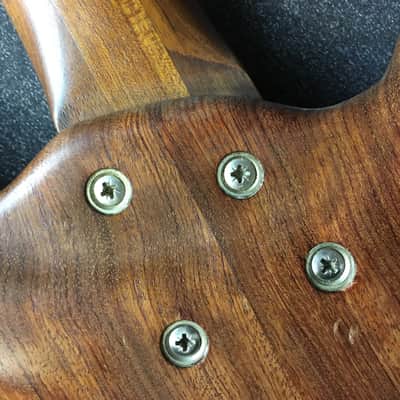 1999 Warwick Corvette Standard Left Hand Bass Guitar Natural Oil Finish Lefty Made In Germany image 21