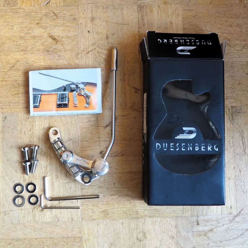 Duesenberg Les Trem II Chrome Vibrato/Tremolo for stop tail equipped guitars image 1
