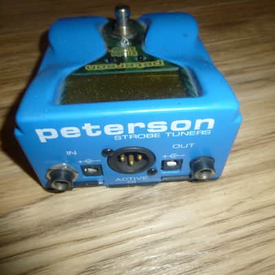 Peterson VS-S StroboStomp Pedal Tuner 2000s - Blue image 5