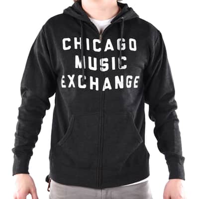 CME "Fillmore" Zip-Up Hoodie Black Adult Medium image 2