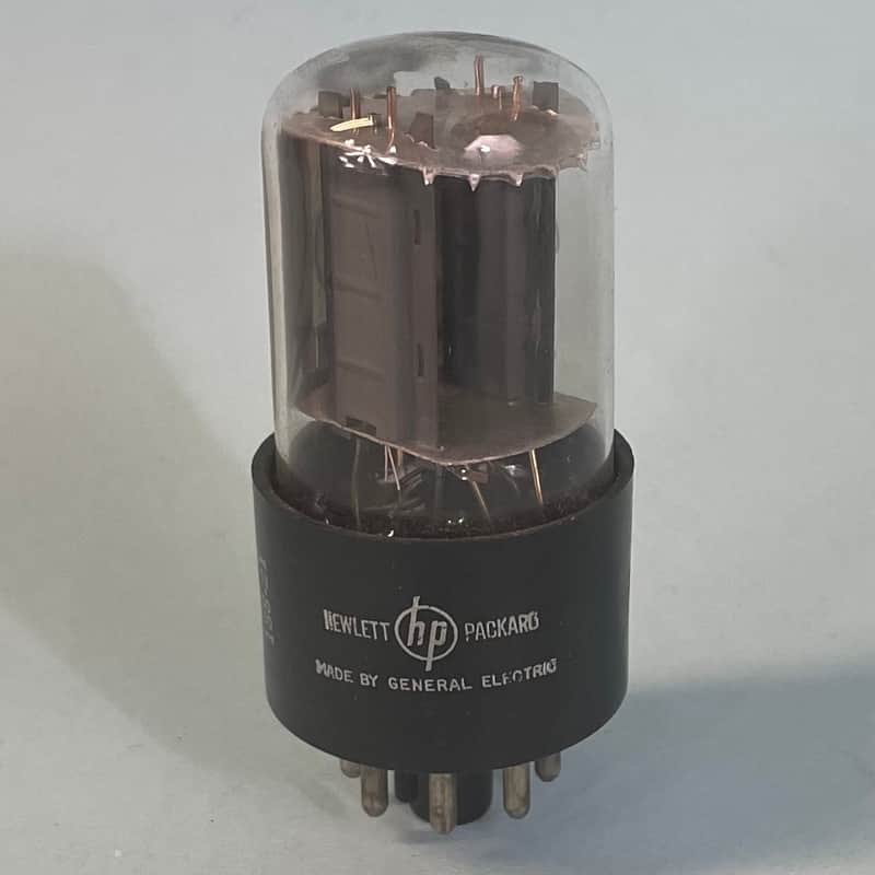 1957 General Electric 6SN7GTB Vintage Hewlett-Packard Preamp Tube! T215 image 1
