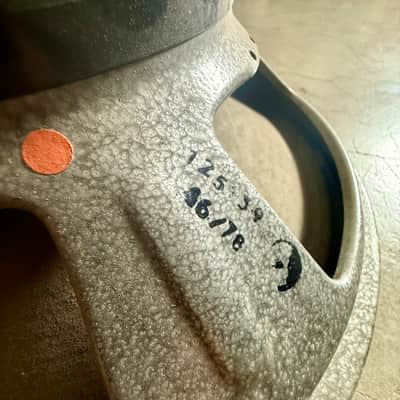 Fane 12” 8 ohm guitar speaker c 1960’s - Blue label Vox Hiwatt Orange original vintage UK England image 3
