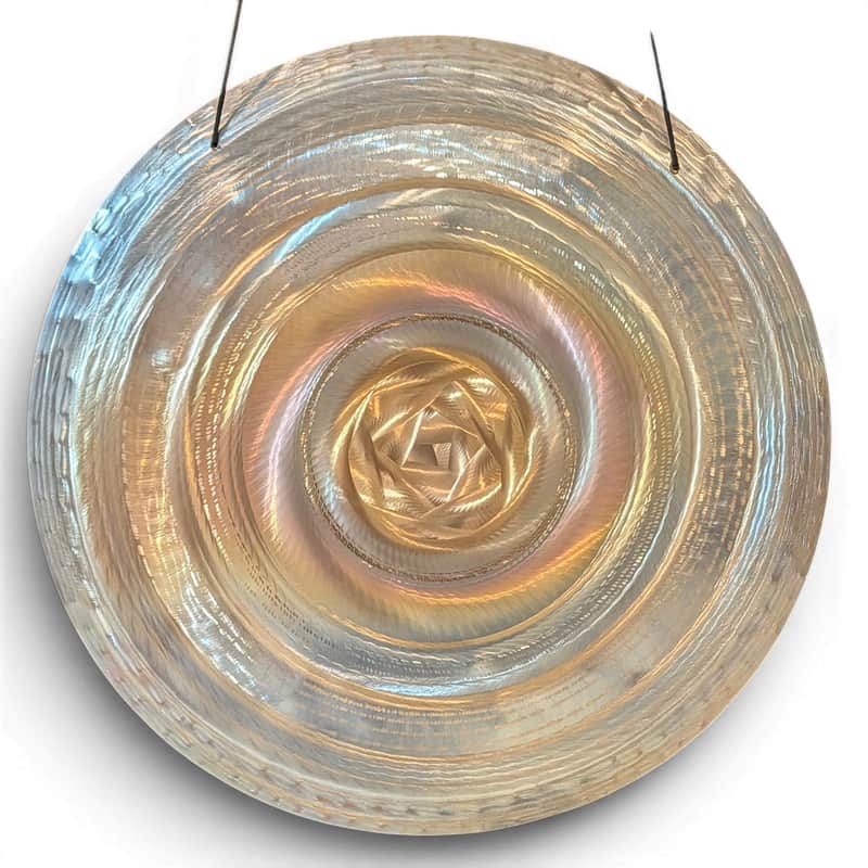 D#2-40 Grotta Sonora 24" Nickel Silver Gong image 1