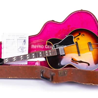 Gibson ES-175 1957 Hollow Body ArchTop Electric Guitar Vintage ES175 PAF Pickup image 7