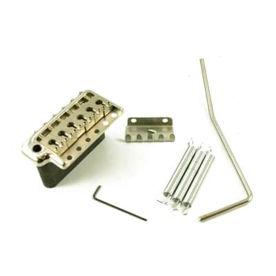 PRS Style Tremolo Bridge with mounting hardware and tremolo arm-Gold image 2