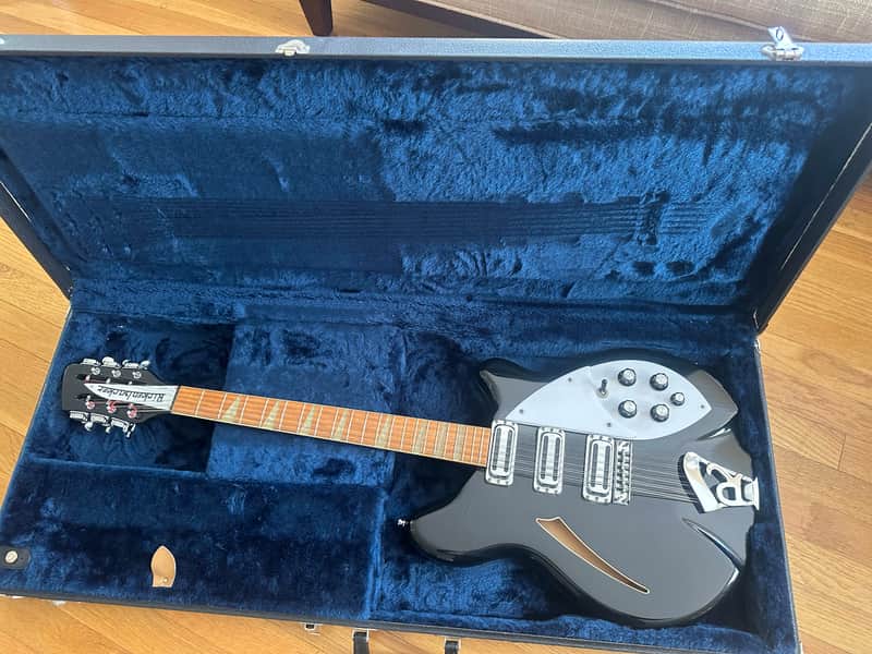 Rickenbacker 370/12RM Roger McGuinn 1990 - Jetglo (overrun model?) image 1
