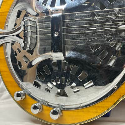 Galveston Singlecut Acoustic Electric Resonator Guitar image 5