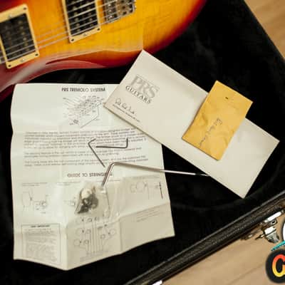 PRS Custom 24 1992 Cherry Sunburst -VIDEOSOON- image 2