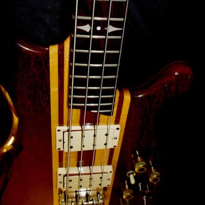 J. K. LADO SUPER FALCON II 1981 Natural. SOLID WOOD BASS. Incredible Sound. HANDBUILT. Beautiful. image 25