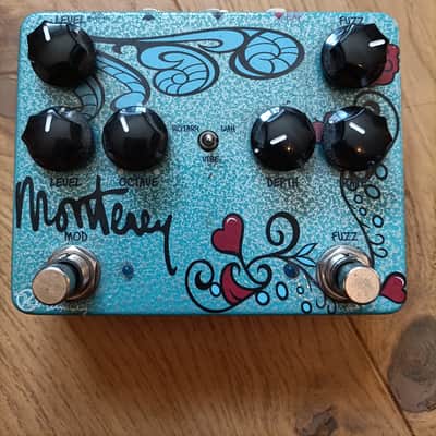 Keeley Monterey Rotary Fuzz Vibe 2016 - Present - Blue / Graphic image 5