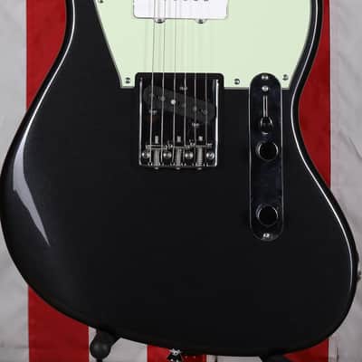Squier Paranormal Offset Telecaster SJ - Charcoal Frost Metallic image 2