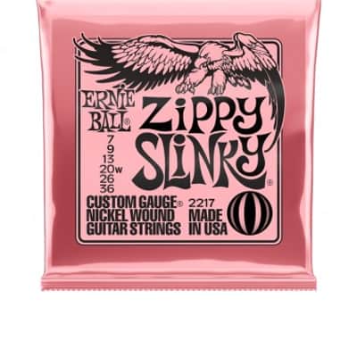 Ernie Ball 2217 Nickel Wound Zippy Slinky 7-36 image 1