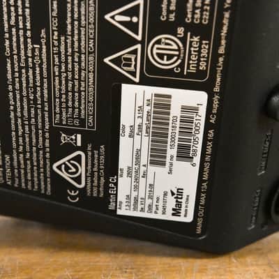 Martin ELP CL Color LED Ellipsoidal Light w/ ETC 10 Degree Lens Tube CG012HF image 4