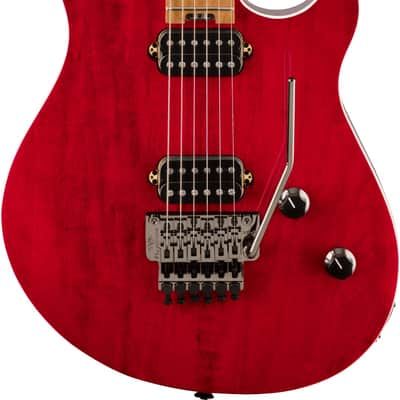 Mint EVH Wolfgang WG Standard QM Baked Maple Fingerboard Wine Red image 2