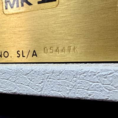Marshall JMP 1959 MK II Super Lead 100-Watt Head 1979 - Randy Rhoads White image 6