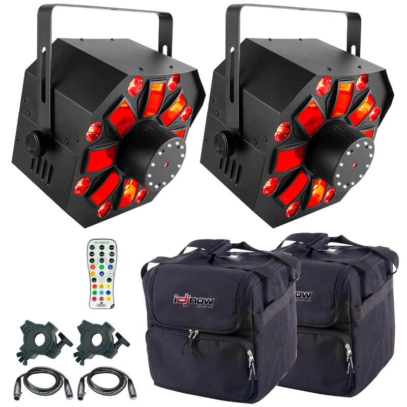 (2) Chauvet DJ Swarm Wash FX ILS Effect Fixtures with Laser & Strobe image 1
