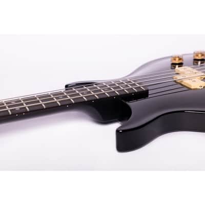 Washburn SB4B Scavenger Electric Bass Guitar Black image 6