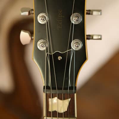 ESP Eclipse-II Vintage Honey Burst EMG pickups image 4
