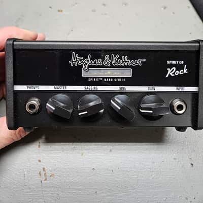 Hughes & Kettner Spirit Nano Spirit of Rock 25-Watt Mini Guitar Amp Head 2020 - 2021 - Black image 3