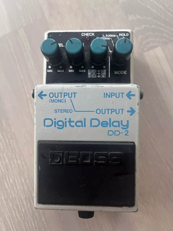 Boss DD-2 Digital Delay (Blue Label) 1983 - 1986 - White image 1