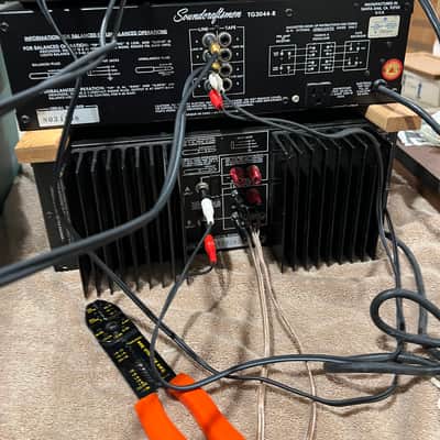 Soundcraftsmen RA-7501 Amp , TG-3044-R EQ , T6200 Pre Amp , DX 4000 Tuner , JBL 4311 Loud Speakers Around 1980 image 2