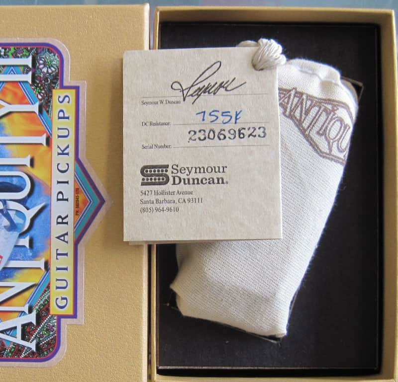 Seymour Duncan Antiquity II Mini Humbucker Bridge Pickup 7.55k image 1