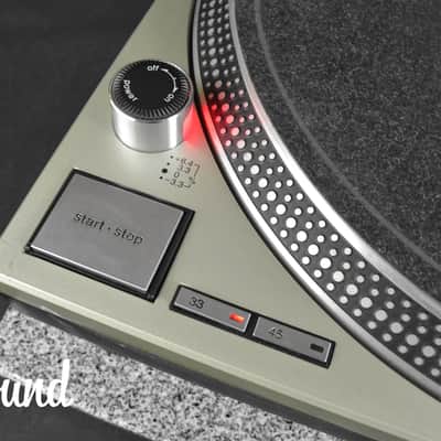 Technics SL-1200MK5 Silver direct drive DJ turntable in Very Good condition. image 9