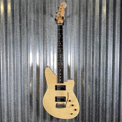 Reverend Descent RA 10th Anniversary Baritone Natural Flame Guitar #68858 image 2