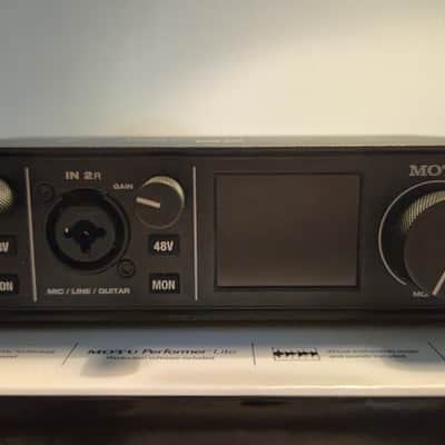 MOTU M2 USB-C Audio Interface 2019 - Present - Black image 2