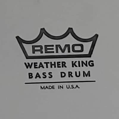 *** JACKPOT! 3x REMO 24" 1960s 1970s 1980s NEW BASS DRUM HEADS (Three) WHITE COATED NOS UNSOLD VINTAGE DEALER Stock! * DIPLOMAT & AMBASSADOR & EMPEROR! image 6