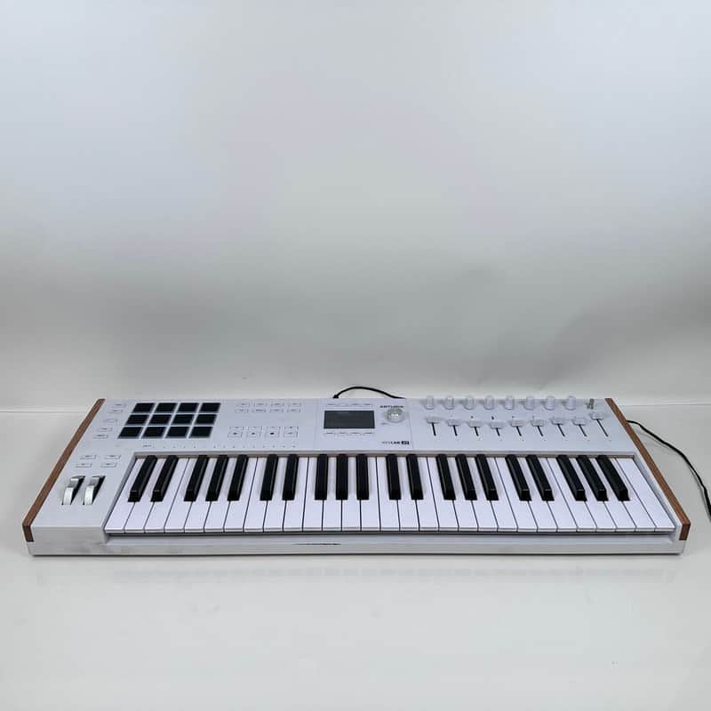 Arturia KeyLab 49 MK3 Professional MIDI Keyboard Controller - White image 1