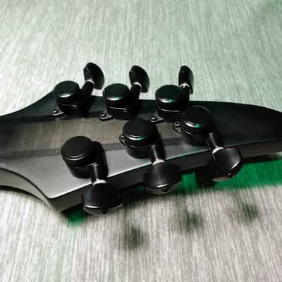 10S Metal Electric Guitar Ash Body and 5-Piece Neck  in Satin Black image 21